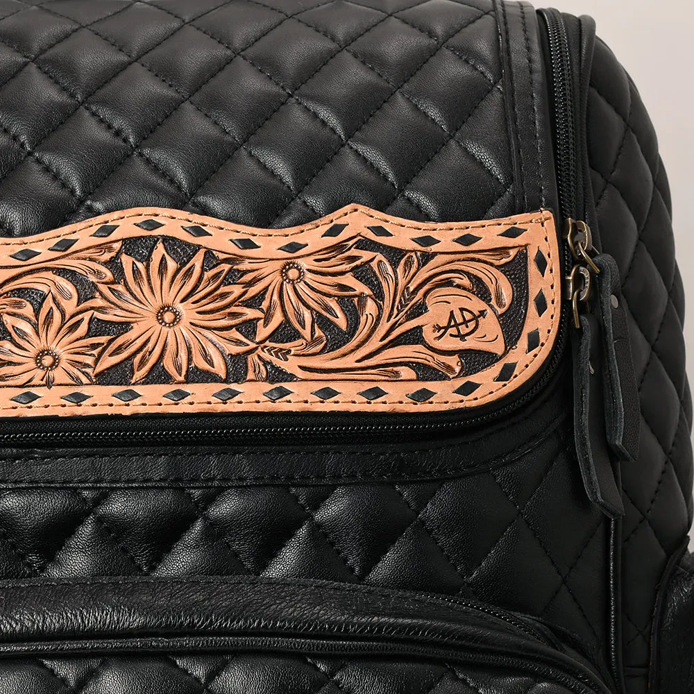 Quilted Leather Backpack