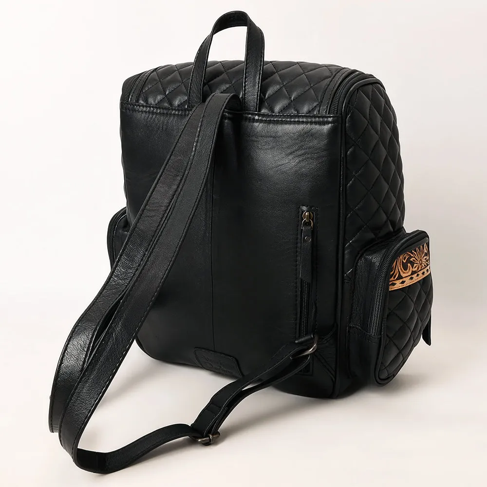 Quilted Leather Backpack
