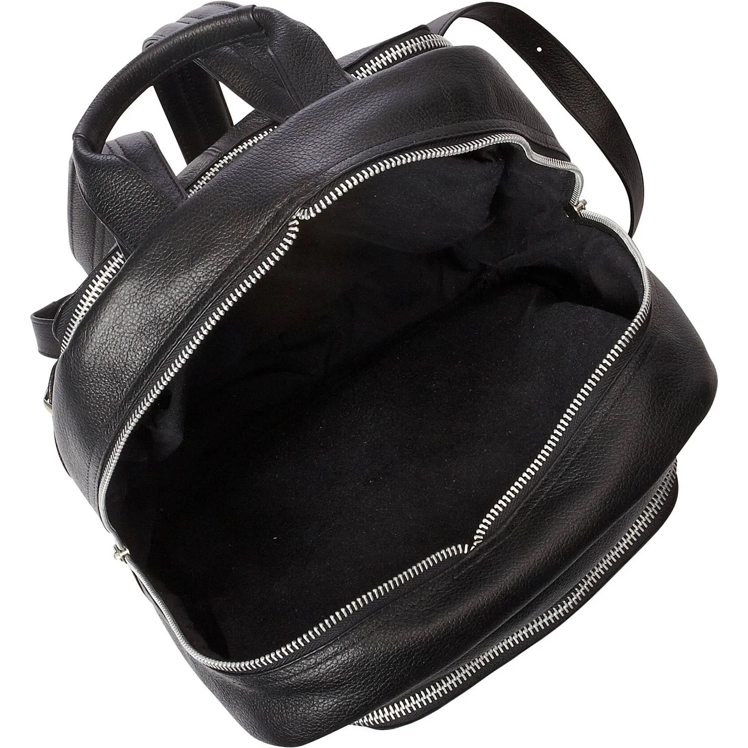 QUILTED LEATHER BACKPACK
