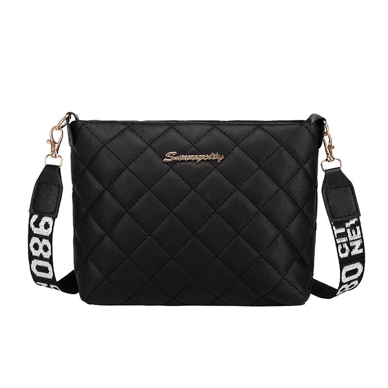 Quilted PU Leather Evening Bag