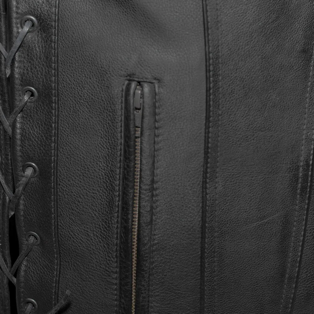 REEVES - Motorcycle Leather Vest