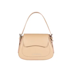 Renato Borzatta BRENDA Women's Bucket Bag in Genuine Leather Made in Italy. Shiny Gold Metal Accessories - Grey Color - Dimensions: cm 25 x 23.5 x 17 (Copy)