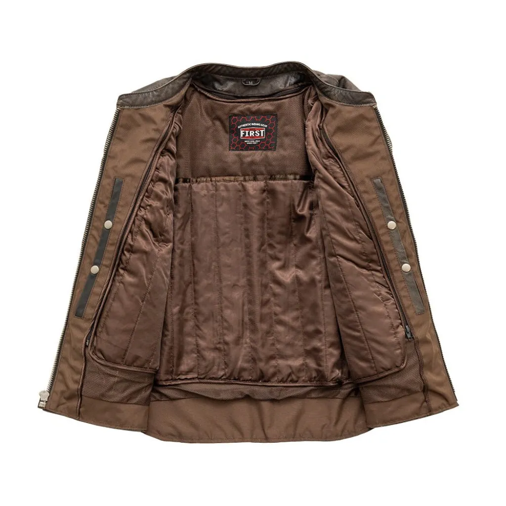 Rocky Men's Motorcycle Leather Jacket - Extreme Biker Leather