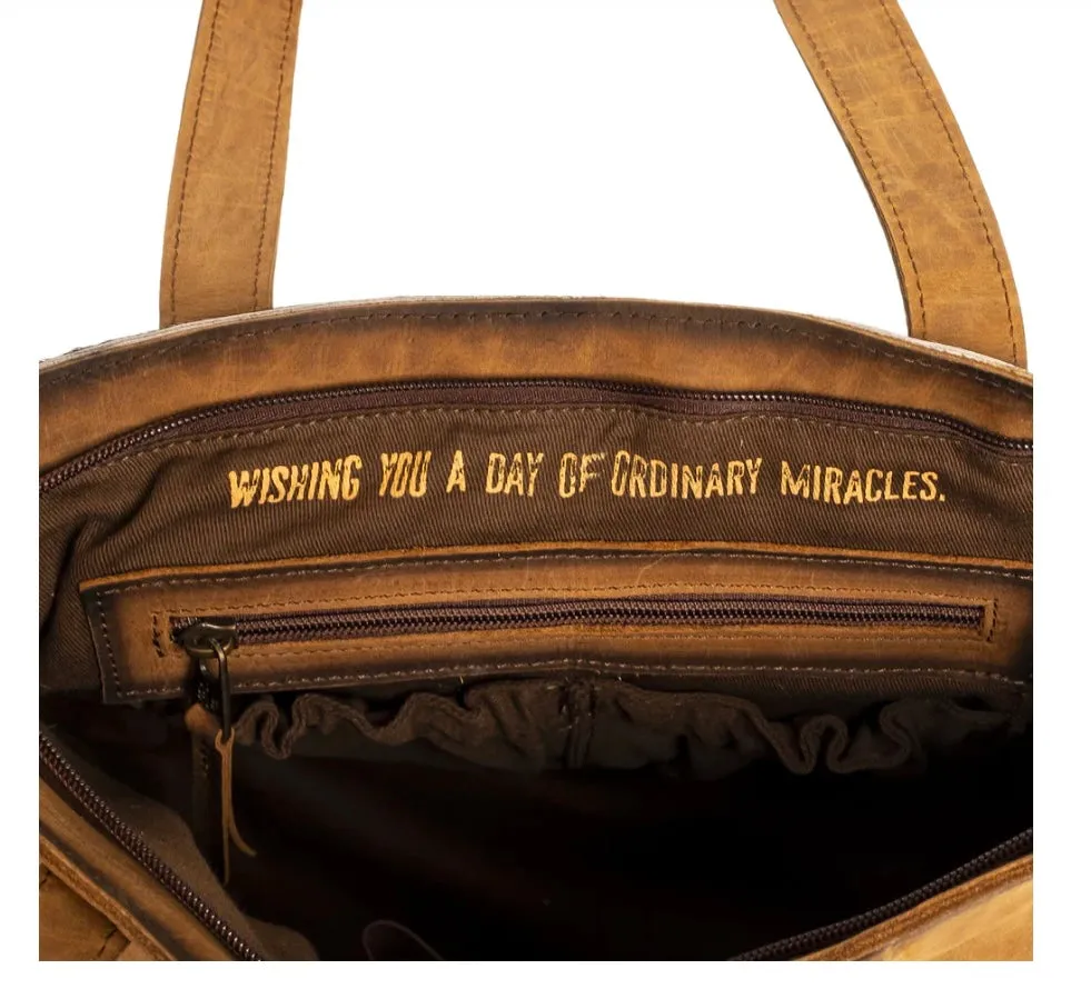 Roswell Cowhide Concealed Carry Small Tote STS Ranchwear 32209
