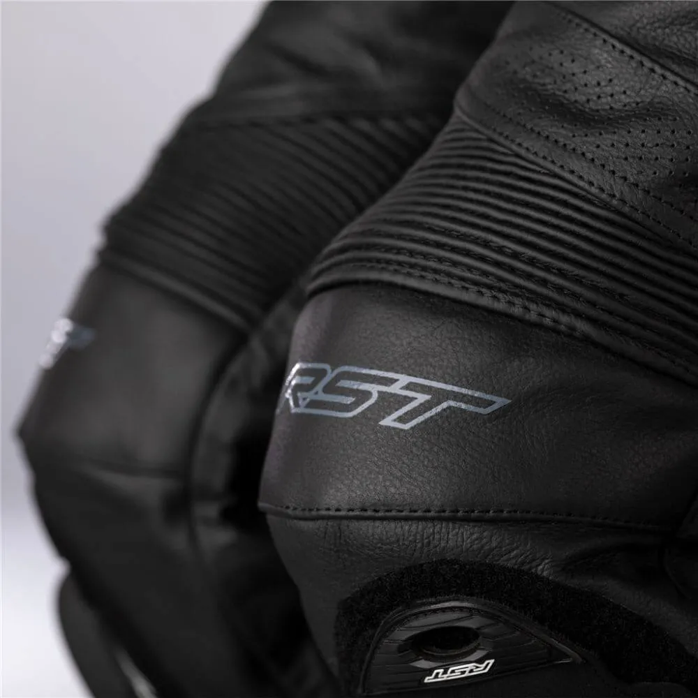 RST S1 CE Men's Leather Jeans Black