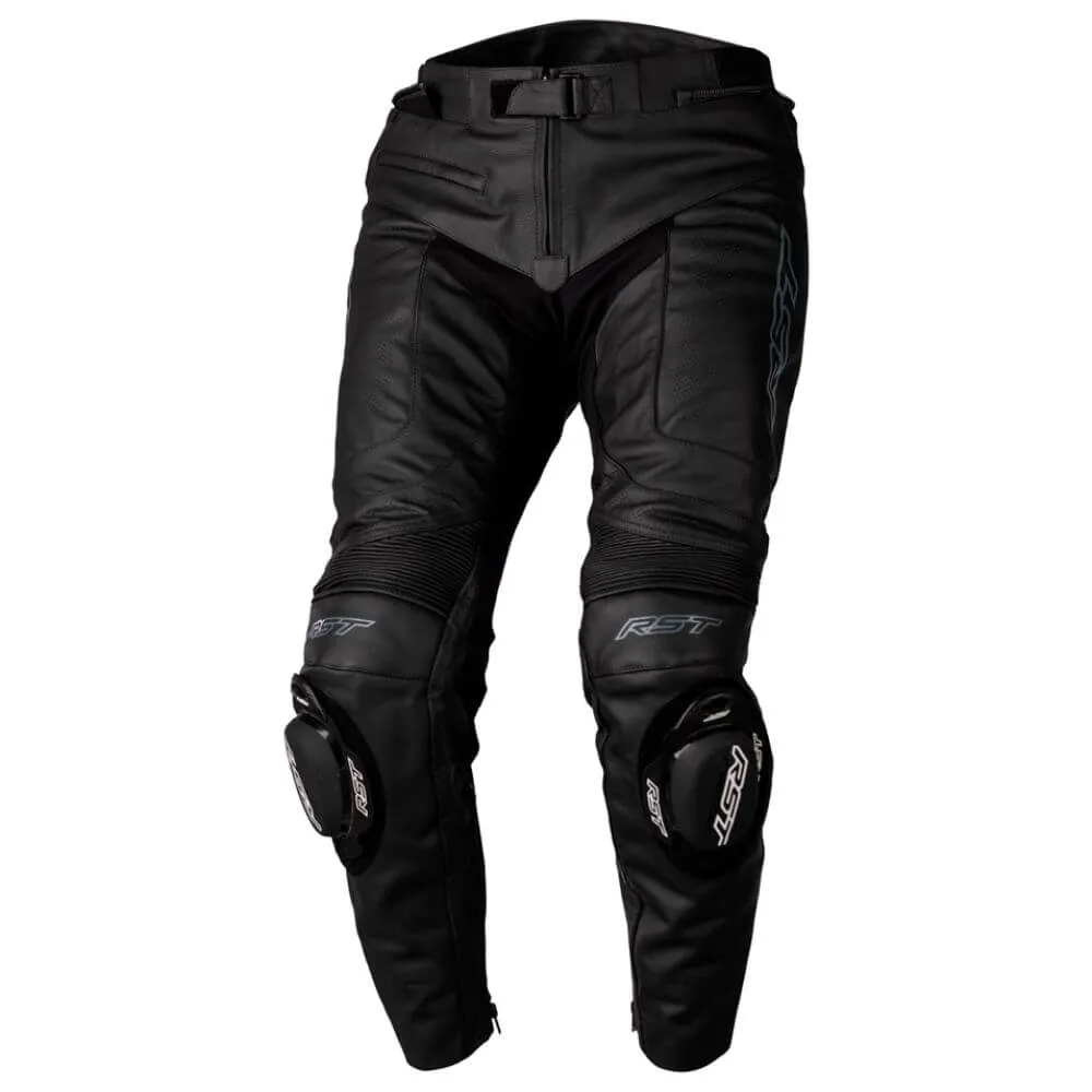 RST S1 CE Men's Leather Jeans Black