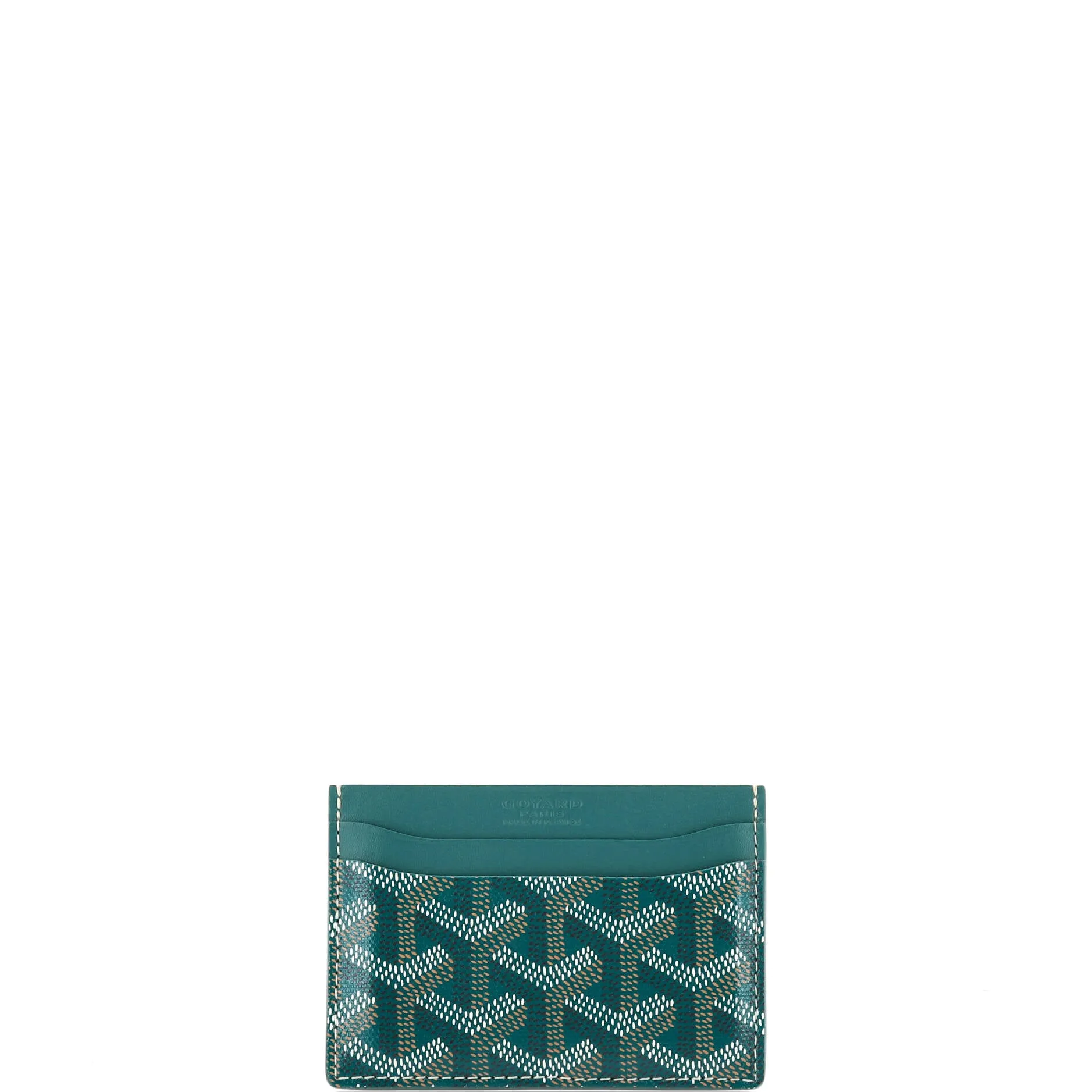 Saint Sulpice Card Holder Coated Canvas