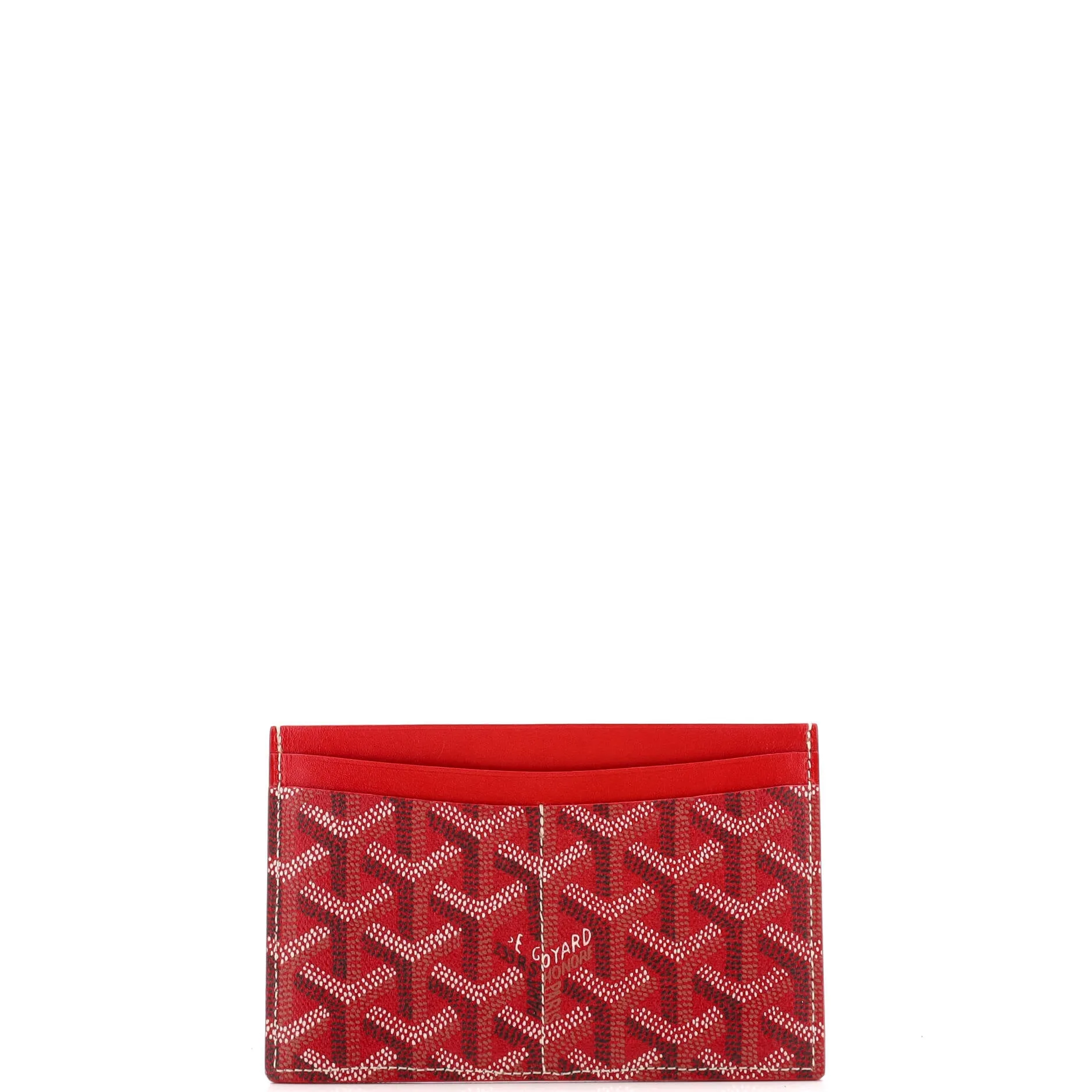Saint Sulpice Card Holder Coated Canvas