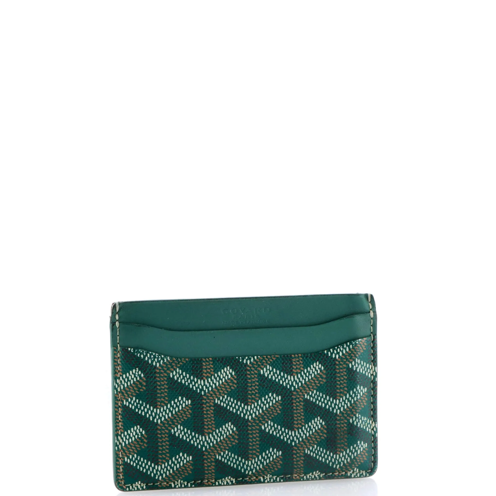 Saint Sulpice Card Holder Coated Canvas