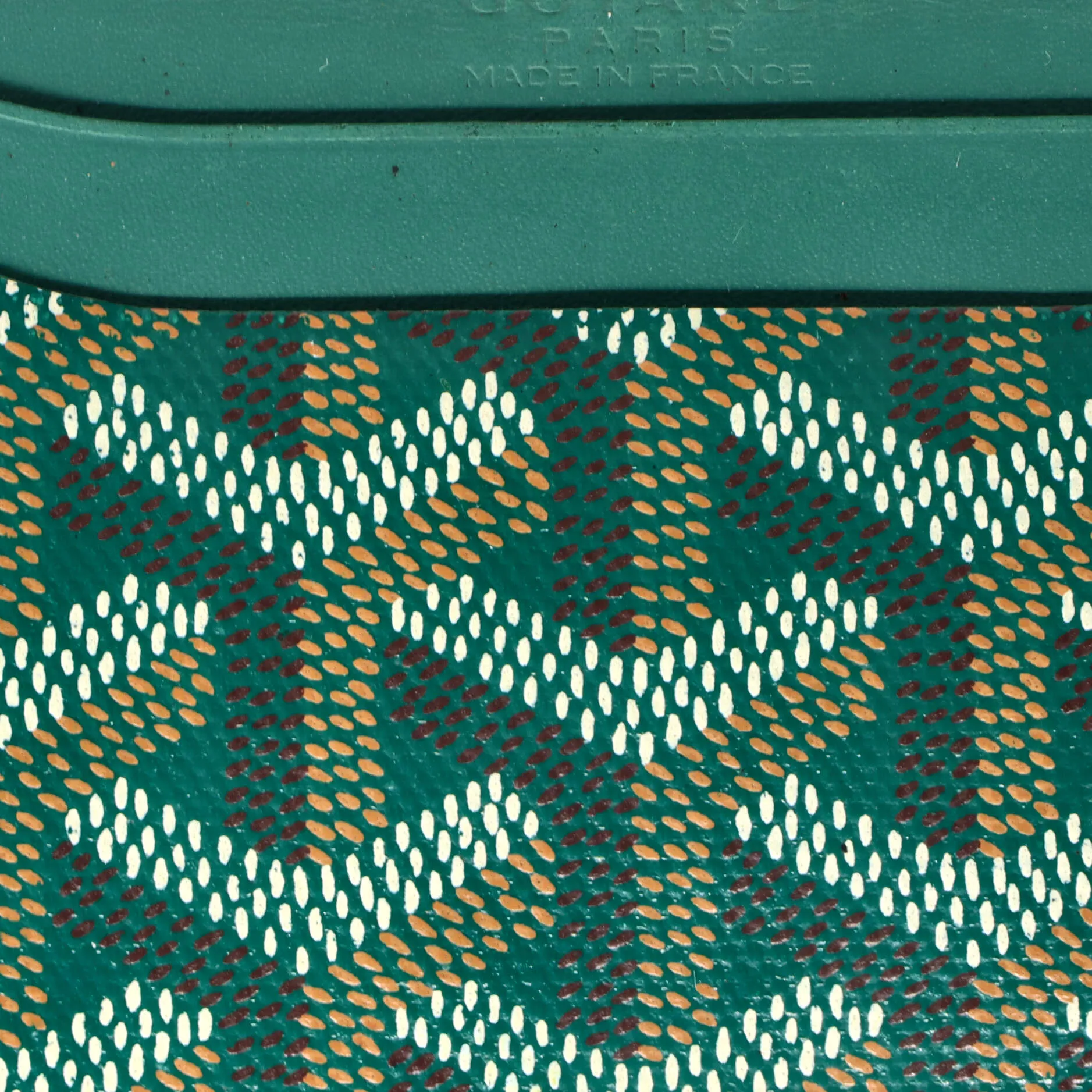 Saint Sulpice Card Holder Coated Canvas