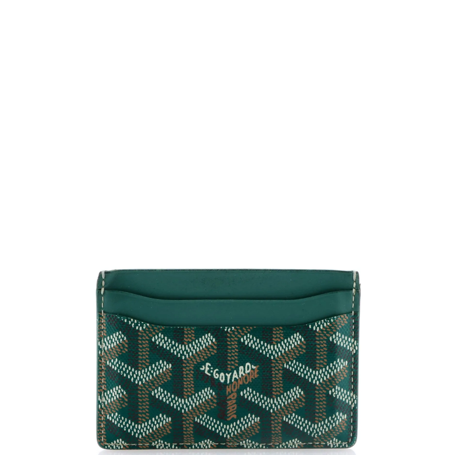 Saint Sulpice Card Holder Coated Canvas