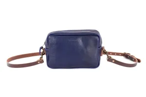 SARAH LEATHER CROSSBODY - VIOLET