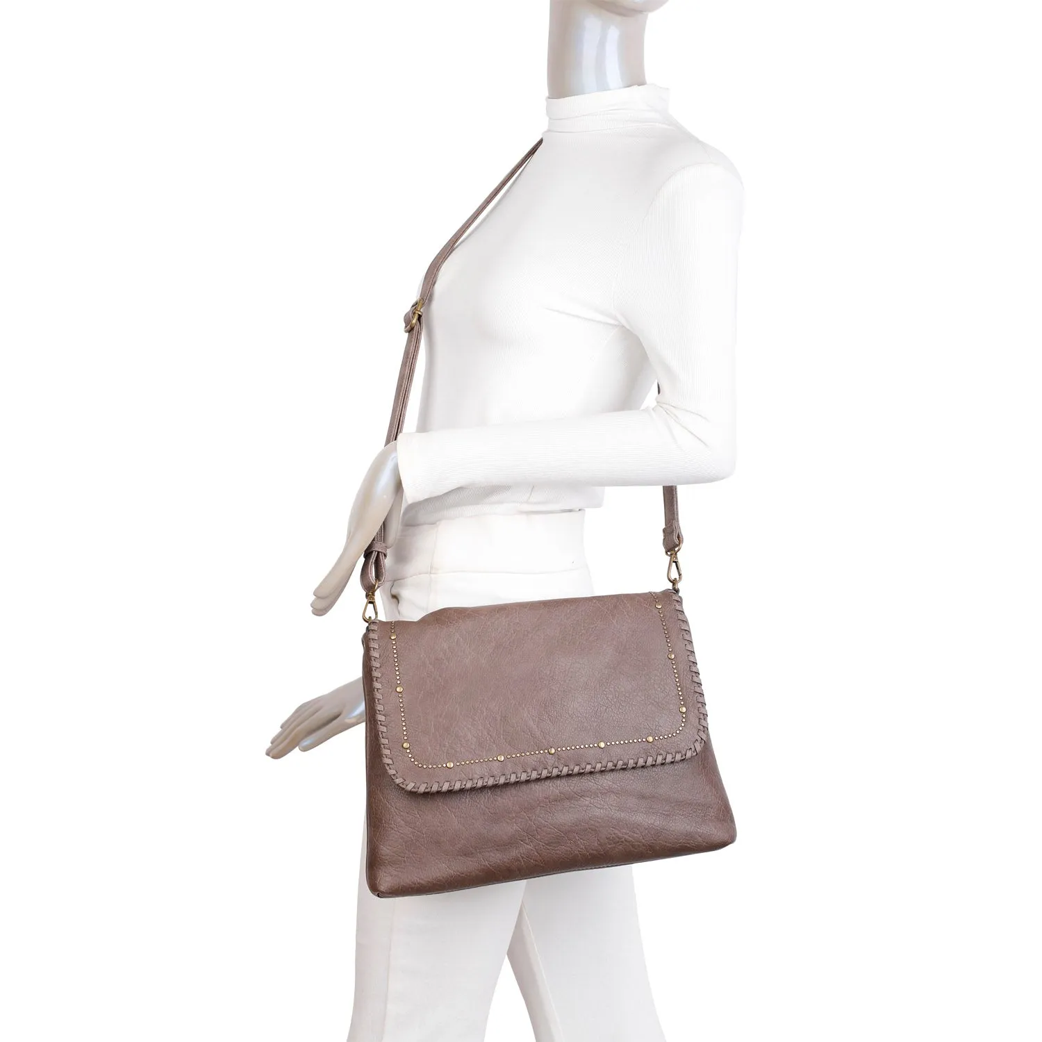 Savannah Crossbody - Burgundy