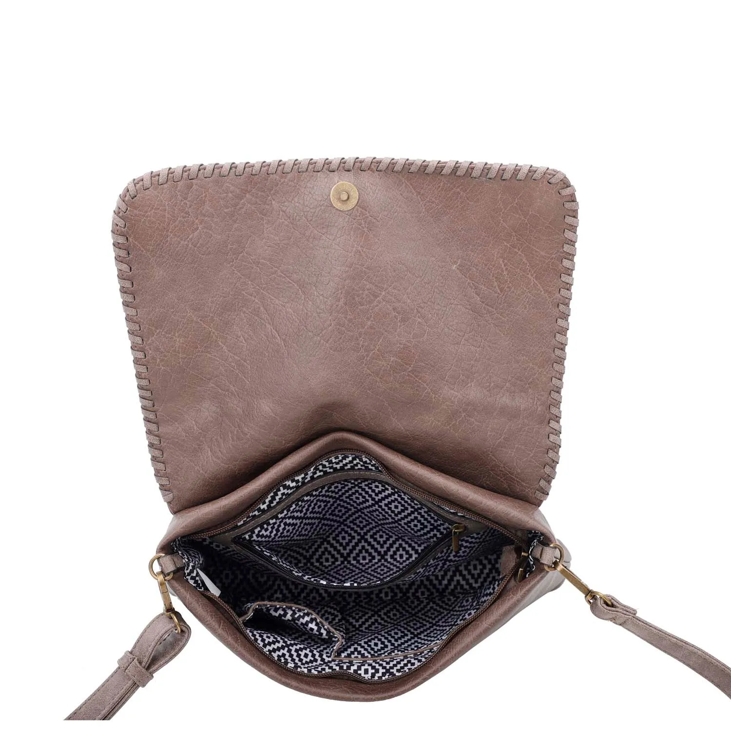Savannah Crossbody - Burgundy