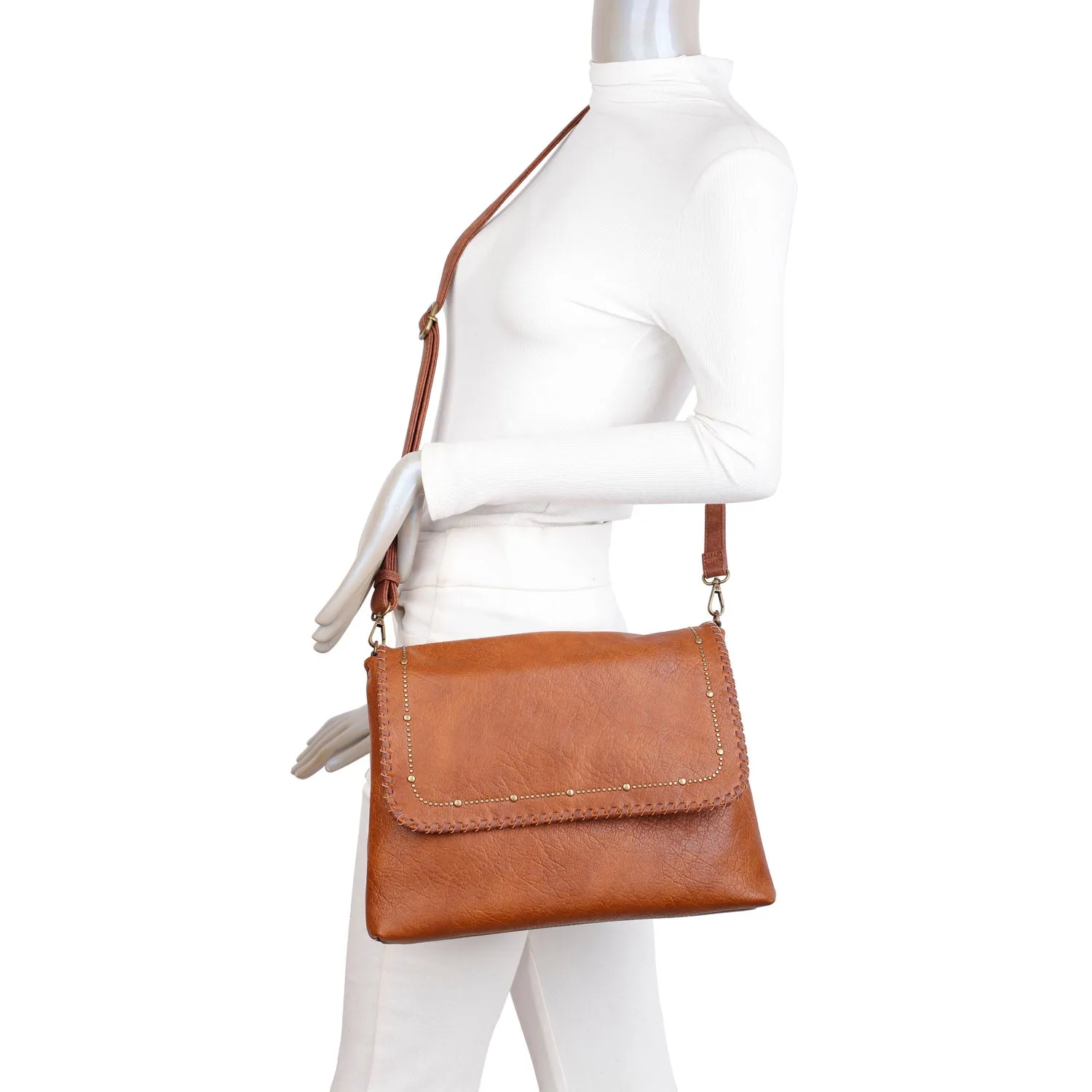 Savannah Crossbody - Cognac