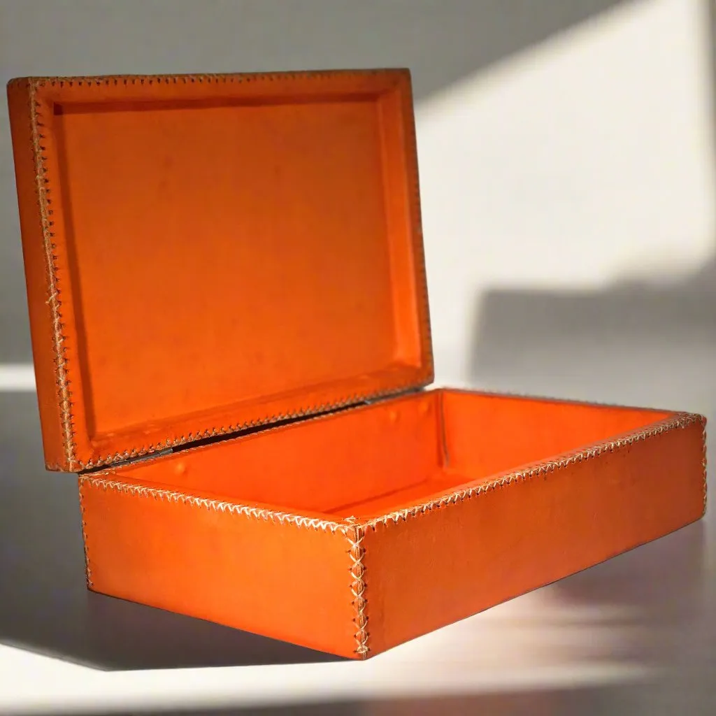 Siete Cajas  | Cedar & Leather Box