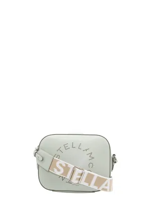 Stella McCartney Logo Crossbody Small Camera Bag in Sage Green