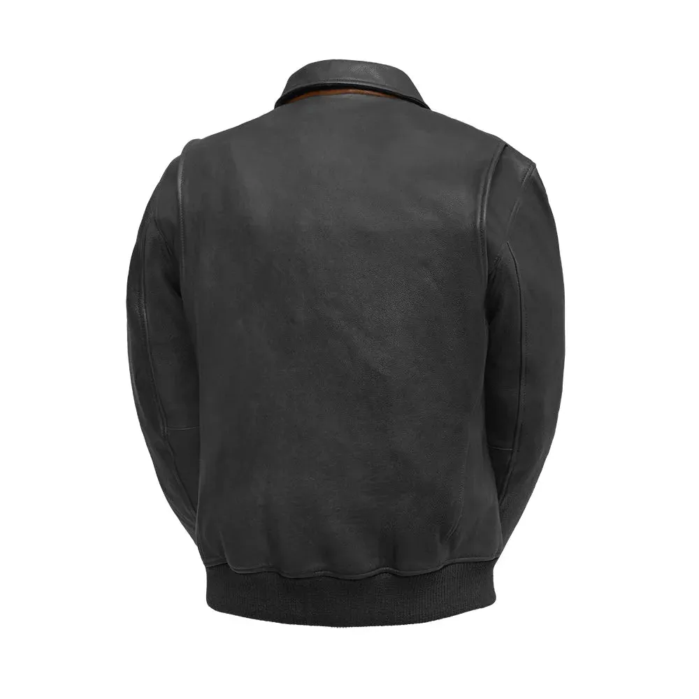 Striker Moto Bomber - Men's Leather Jacket