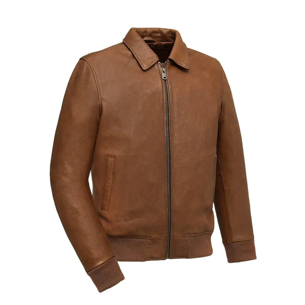 Striker Moto Bomber - Men's Leather Jacket