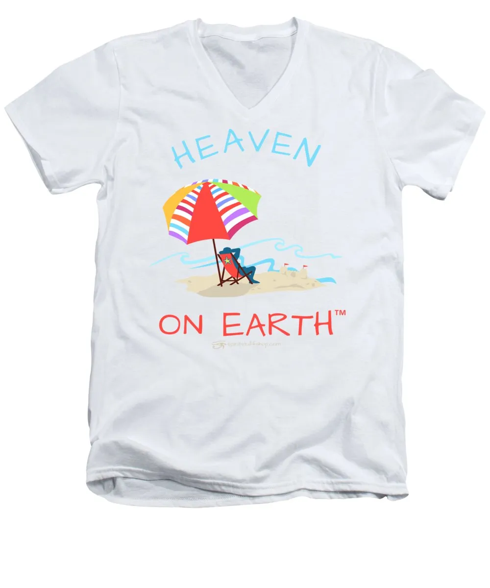 Summer Scene Heaven On Earth - Men's V-Neck T-Shirt