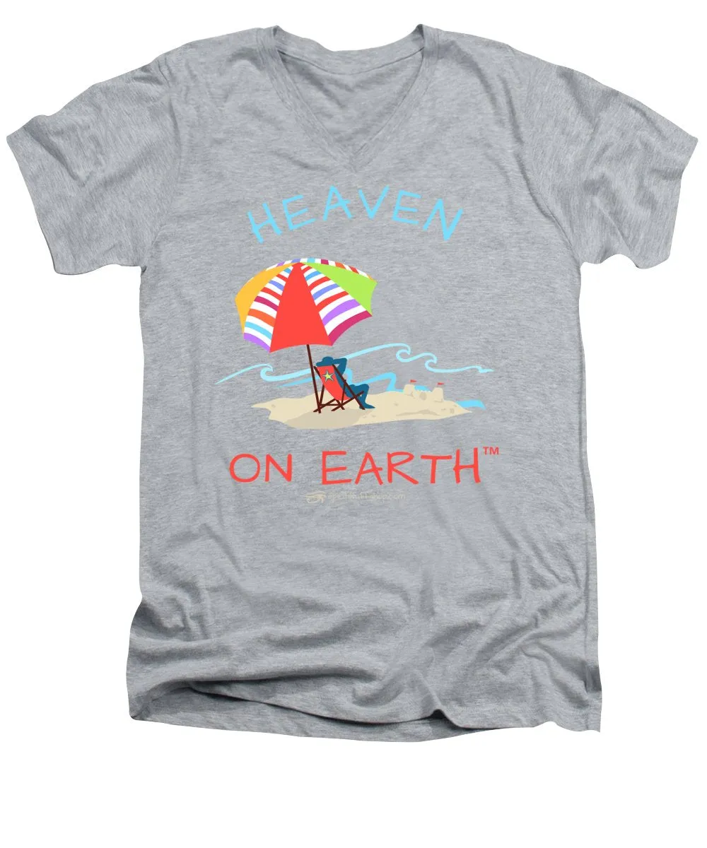 Summer Scene Heaven On Earth - Men's V-Neck T-Shirt
