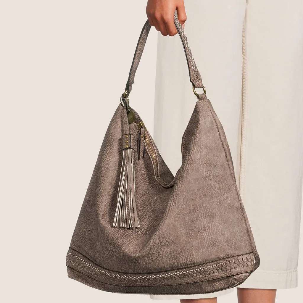 The Aida Hobo - Burgundy