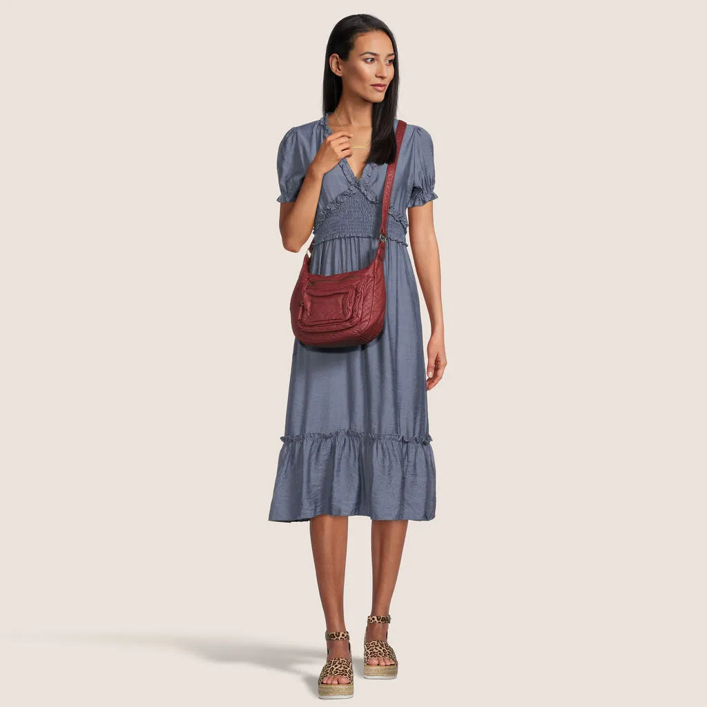 The Alison Crossbody - Brown
