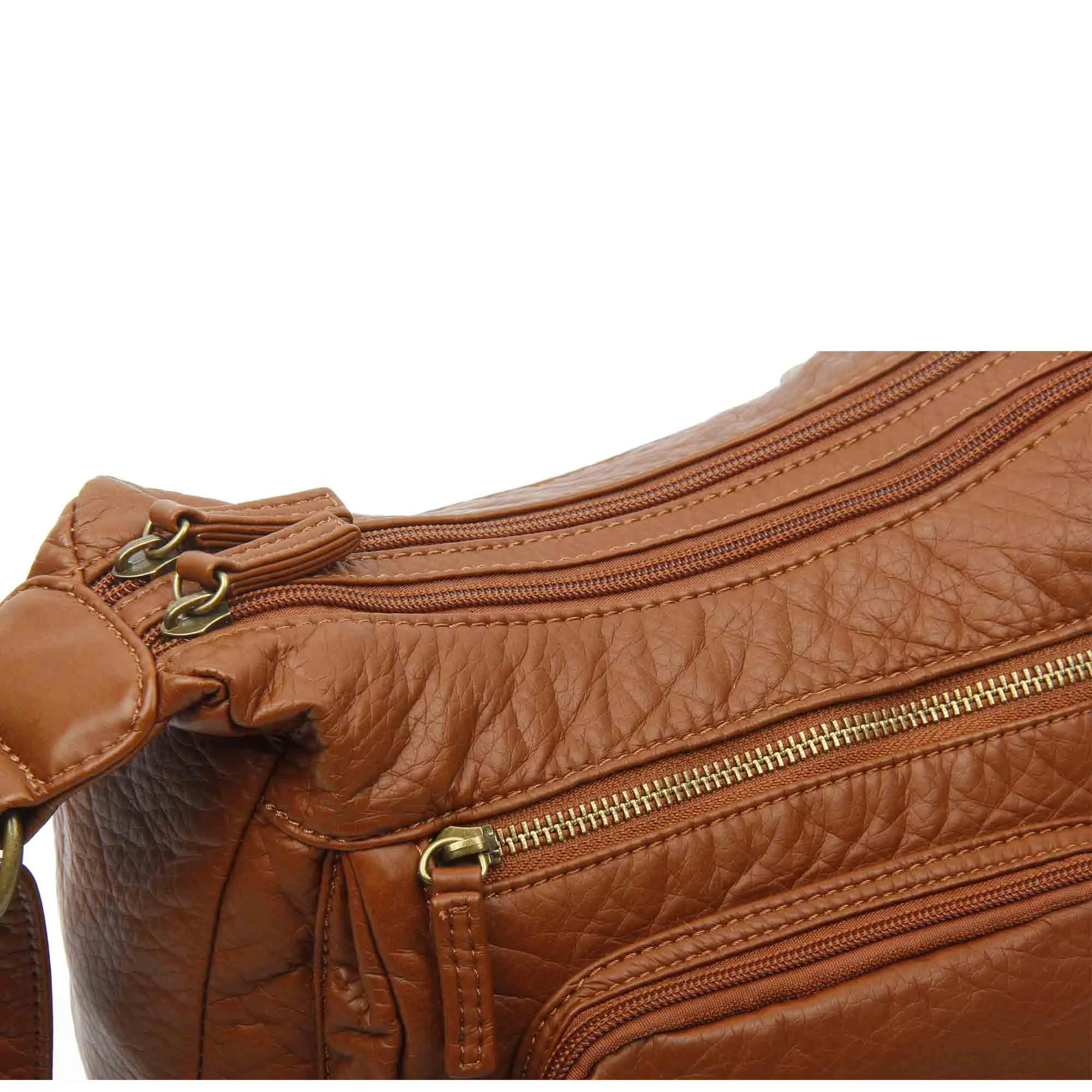 The Alison Crossbody - Brown