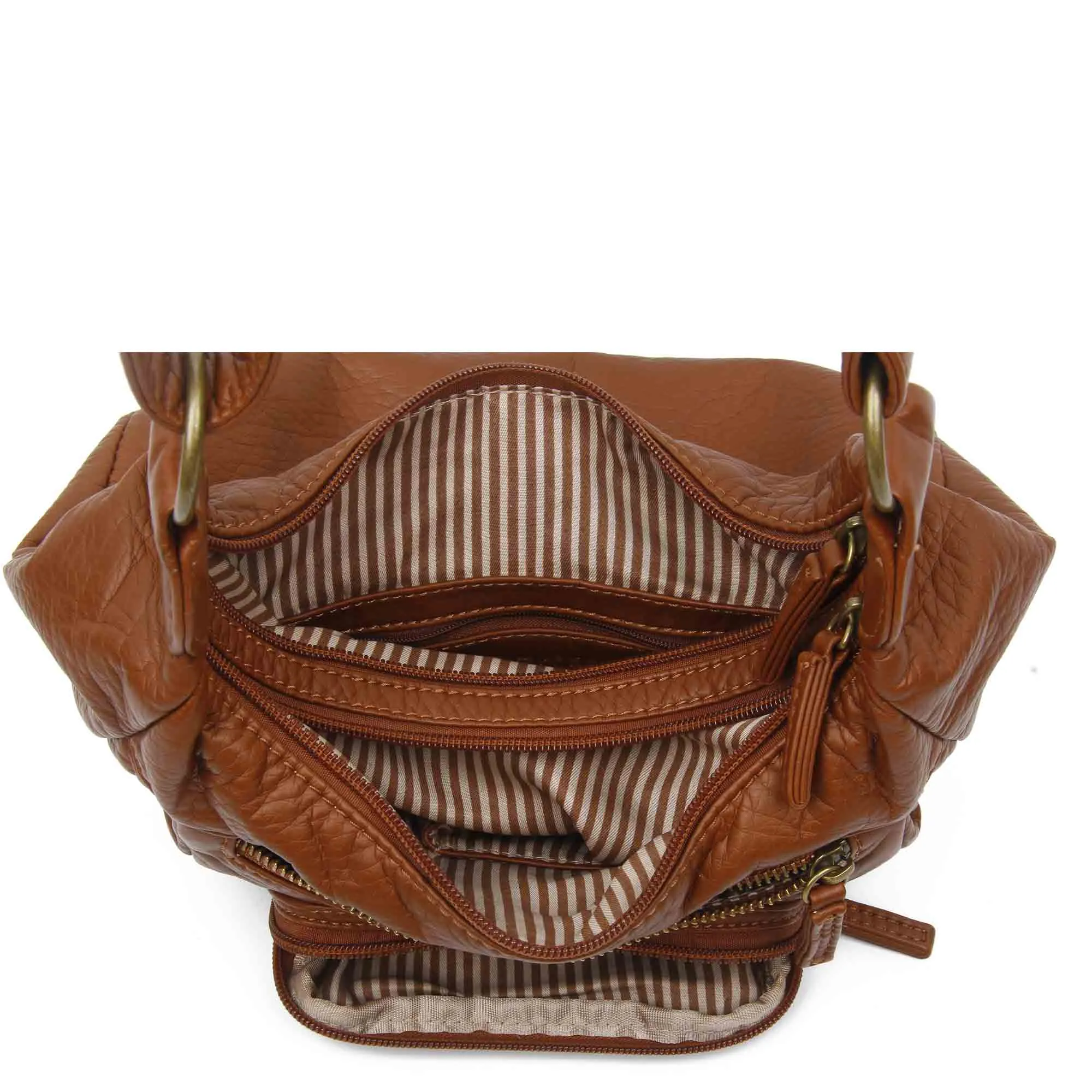 The Alison Crossbody - Brown