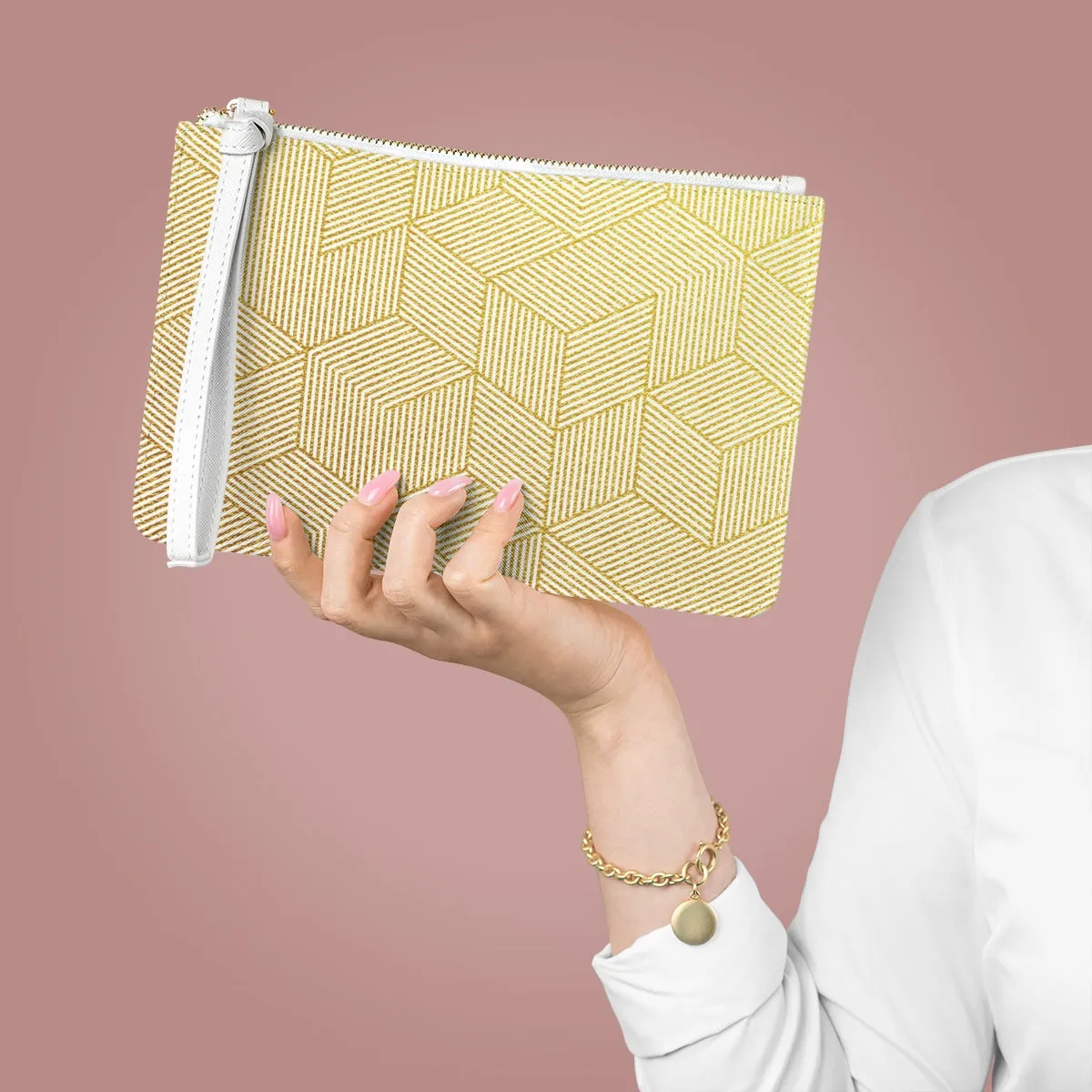 The Golden Clutch Bag