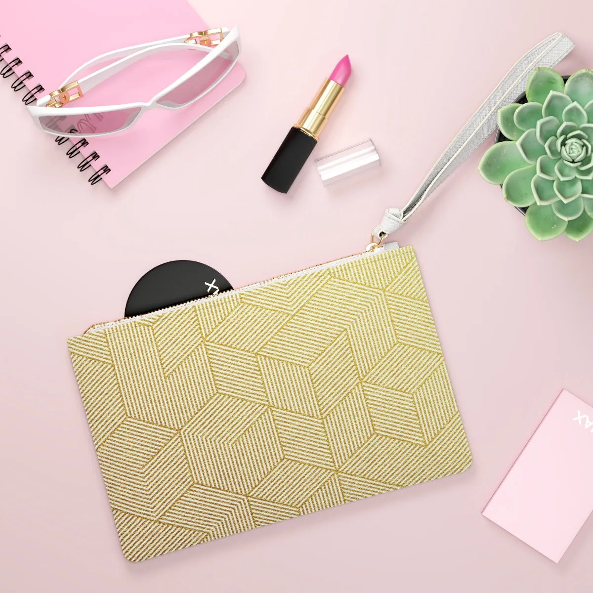 The Golden Clutch Bag