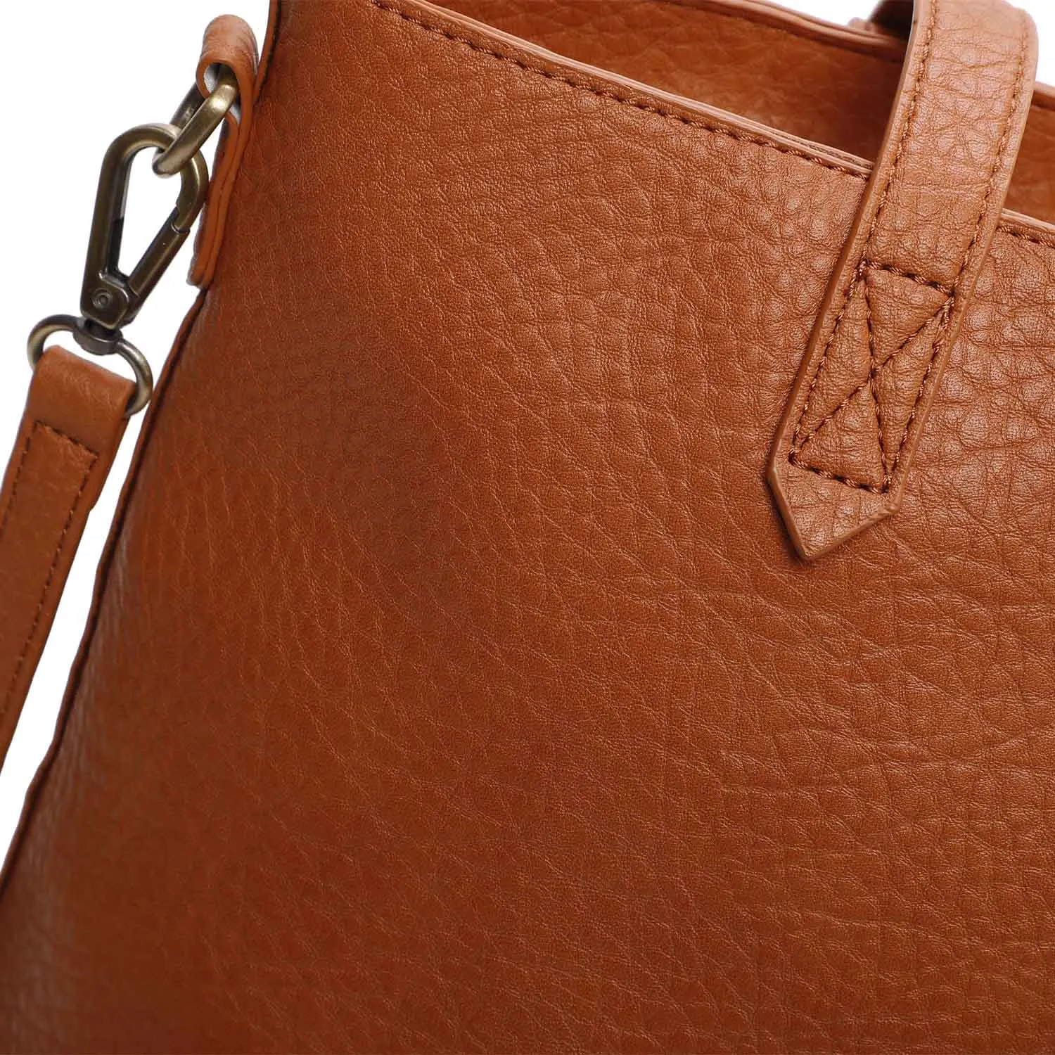 The Katrina Tote - Cognac