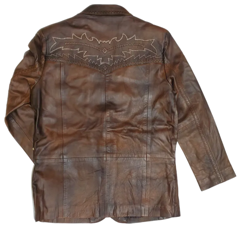 The "Cassidy" Western Boot Stitch Blazer Jacket CLOSEOUT