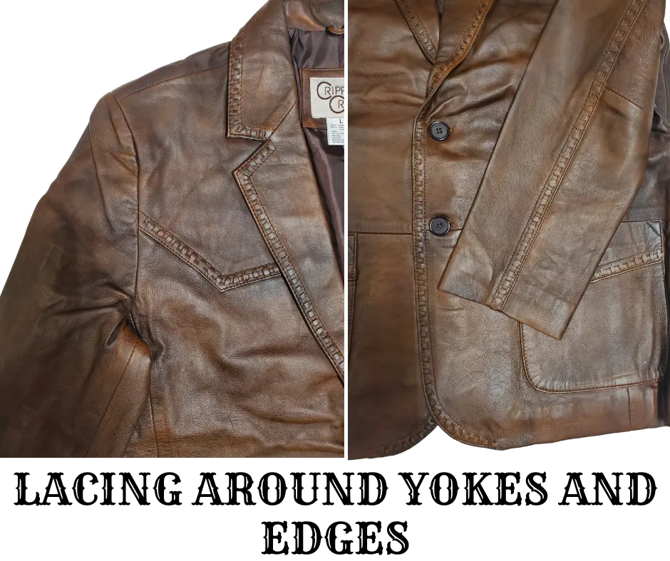 The "Cassidy" Western Boot Stitch Blazer Jacket CLOSEOUT
