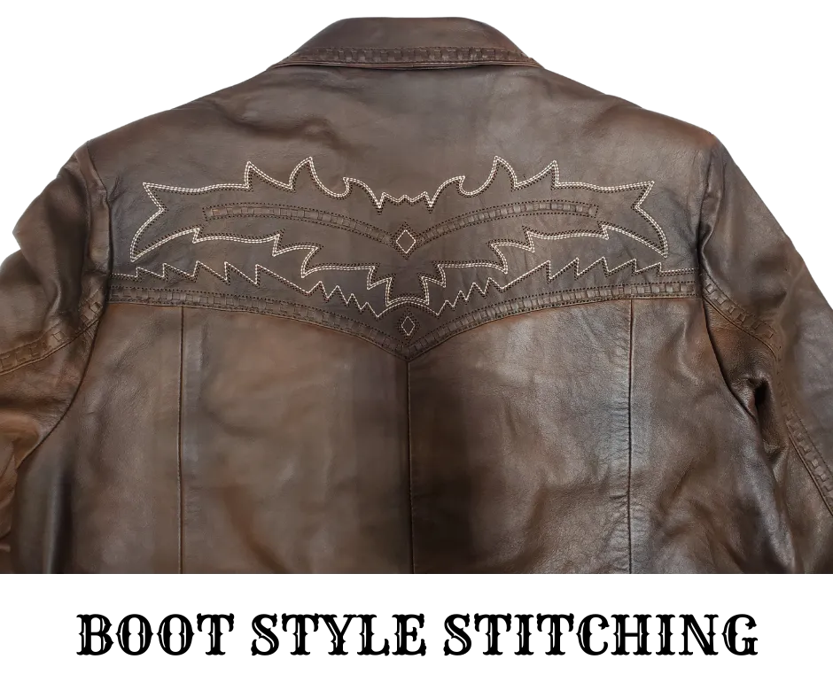 The "Cassidy" Western Boot Stitch Blazer Jacket CLOSEOUT