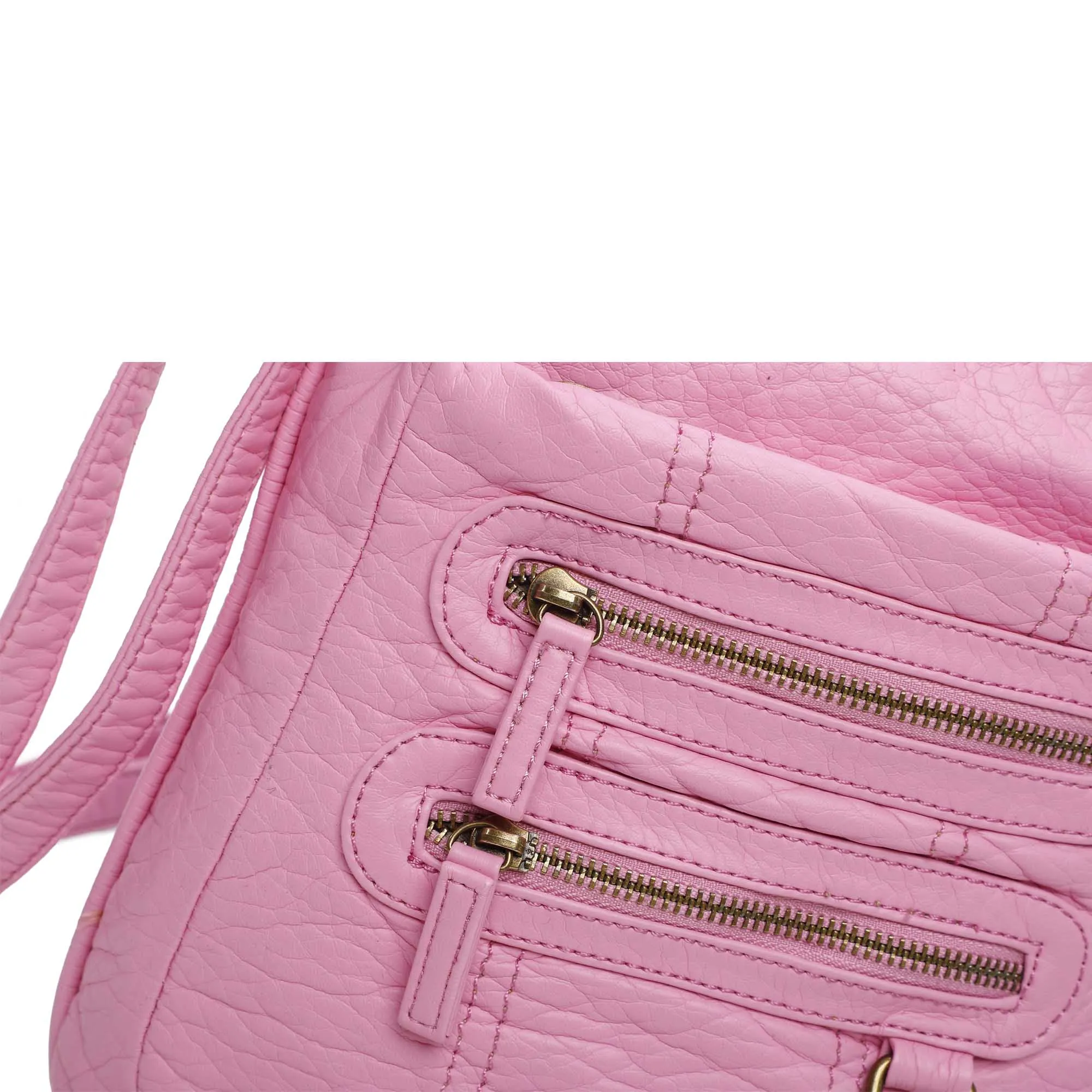 The Willa Crossbody - Bubble Gum Pink