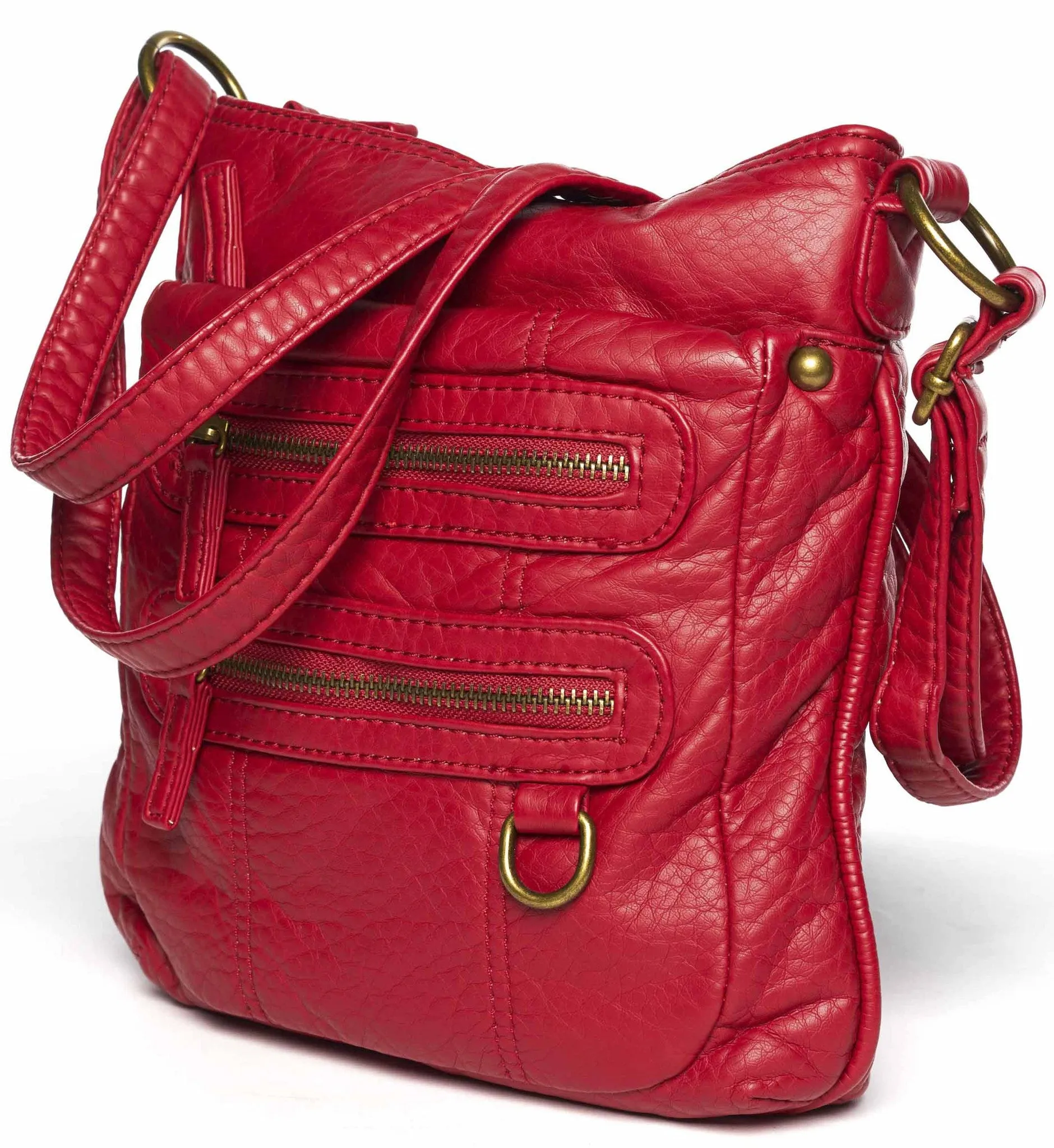 The Willa Crossbody - Red