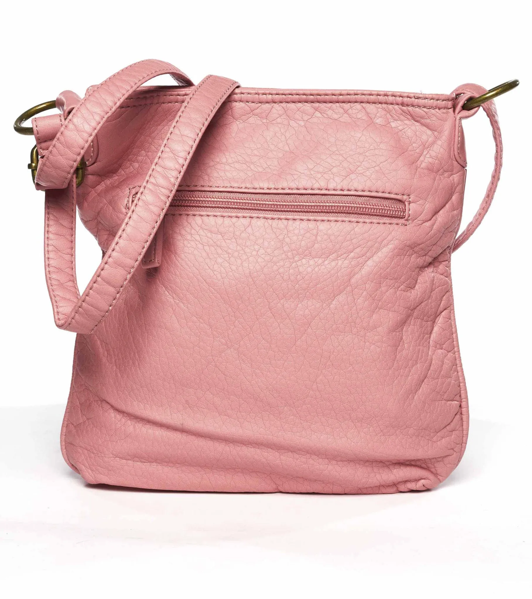 The Willa Crossbody - Rose Pink