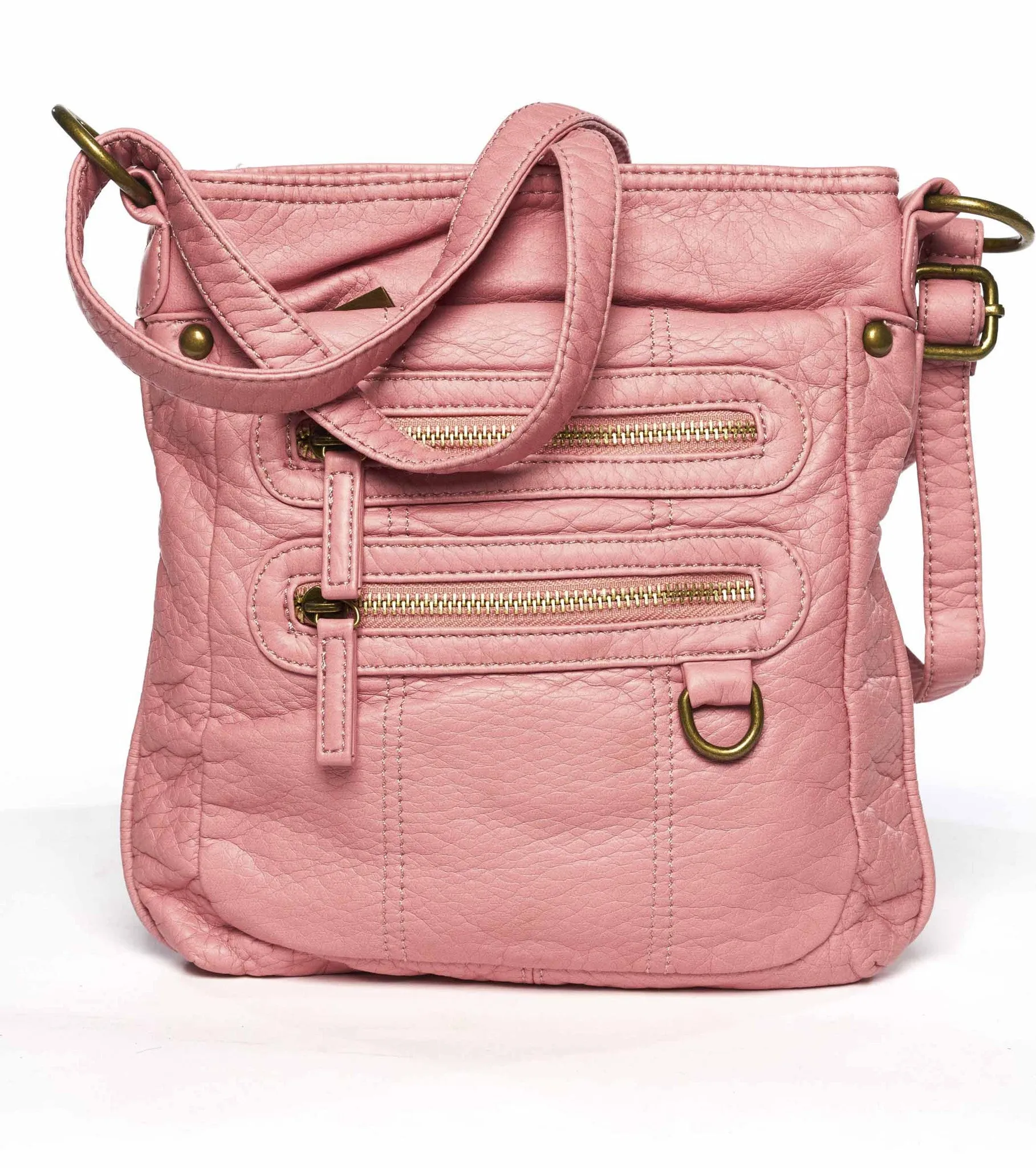 The Willa Crossbody - Rose Pink
