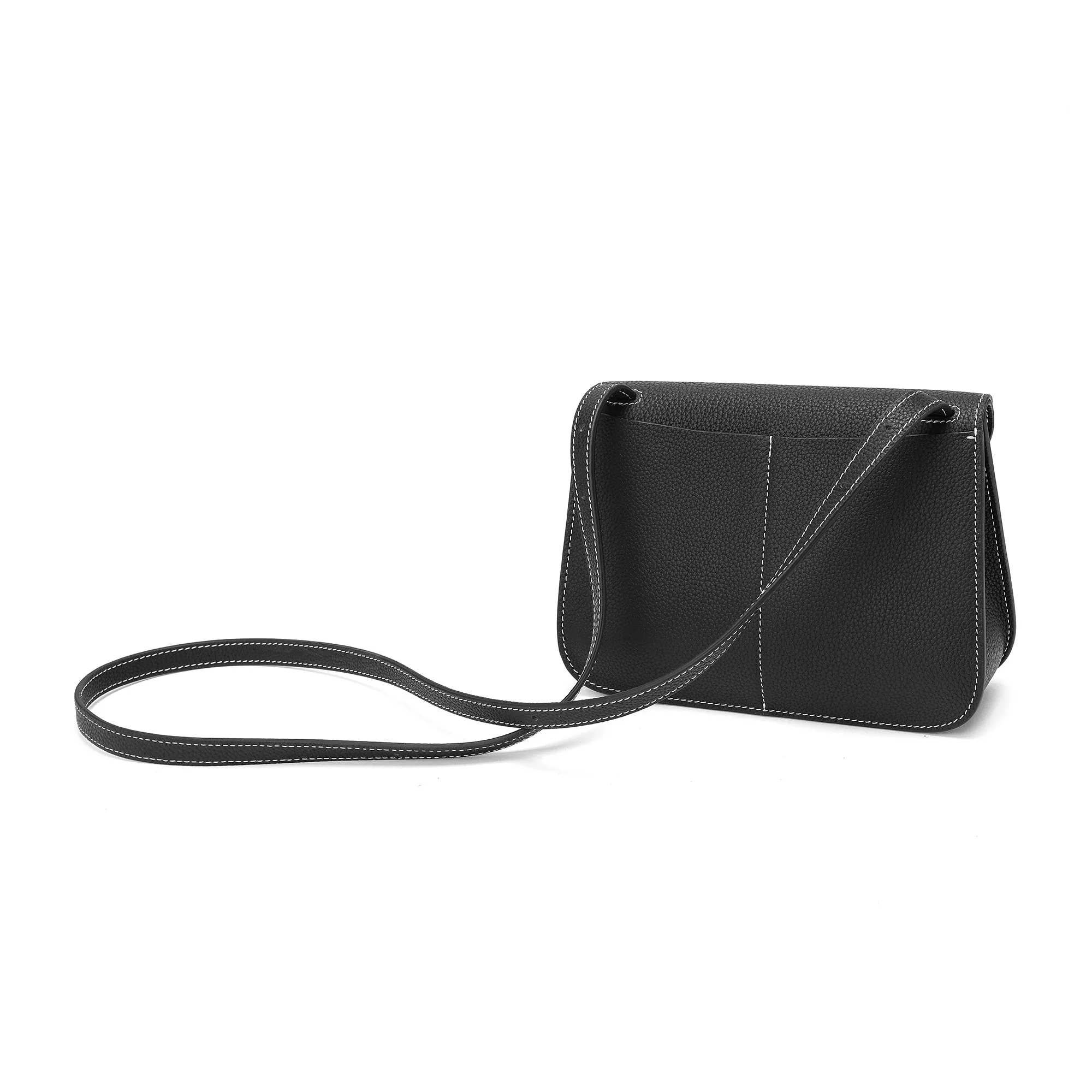 Tiffany & Fred  Full-grain soft leather Crossbody