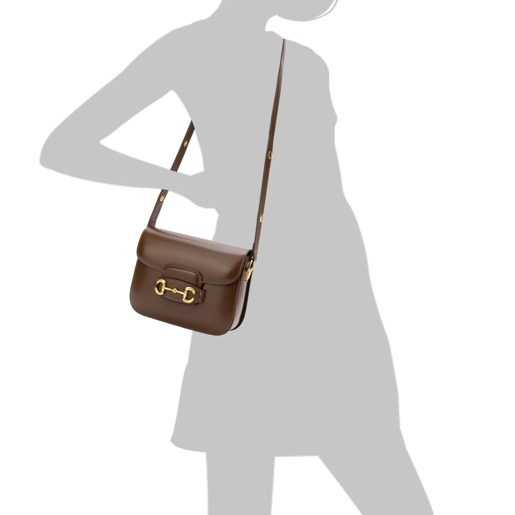 Tiffany & Fred Top-Grain Leather Foldover Messenger/Shoulder Bag