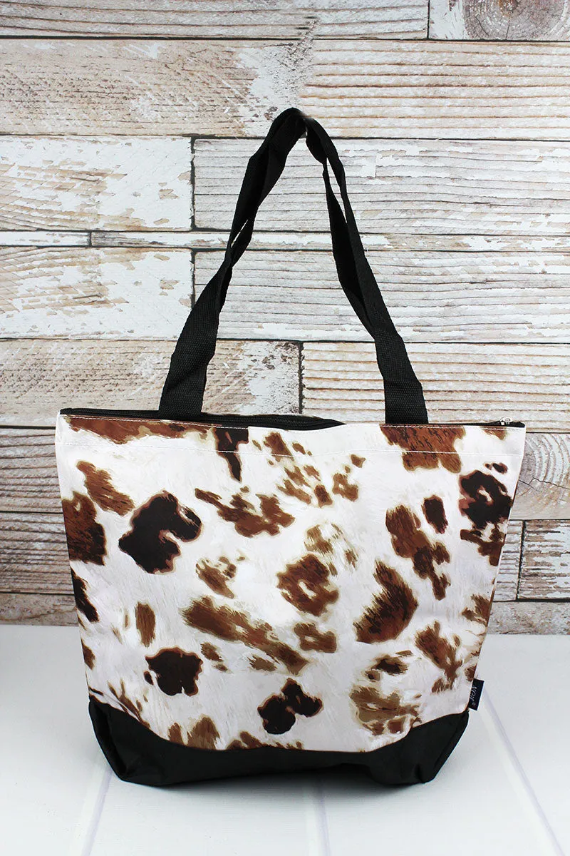 Till The Cows Come Home with Black Trim Tote Bag