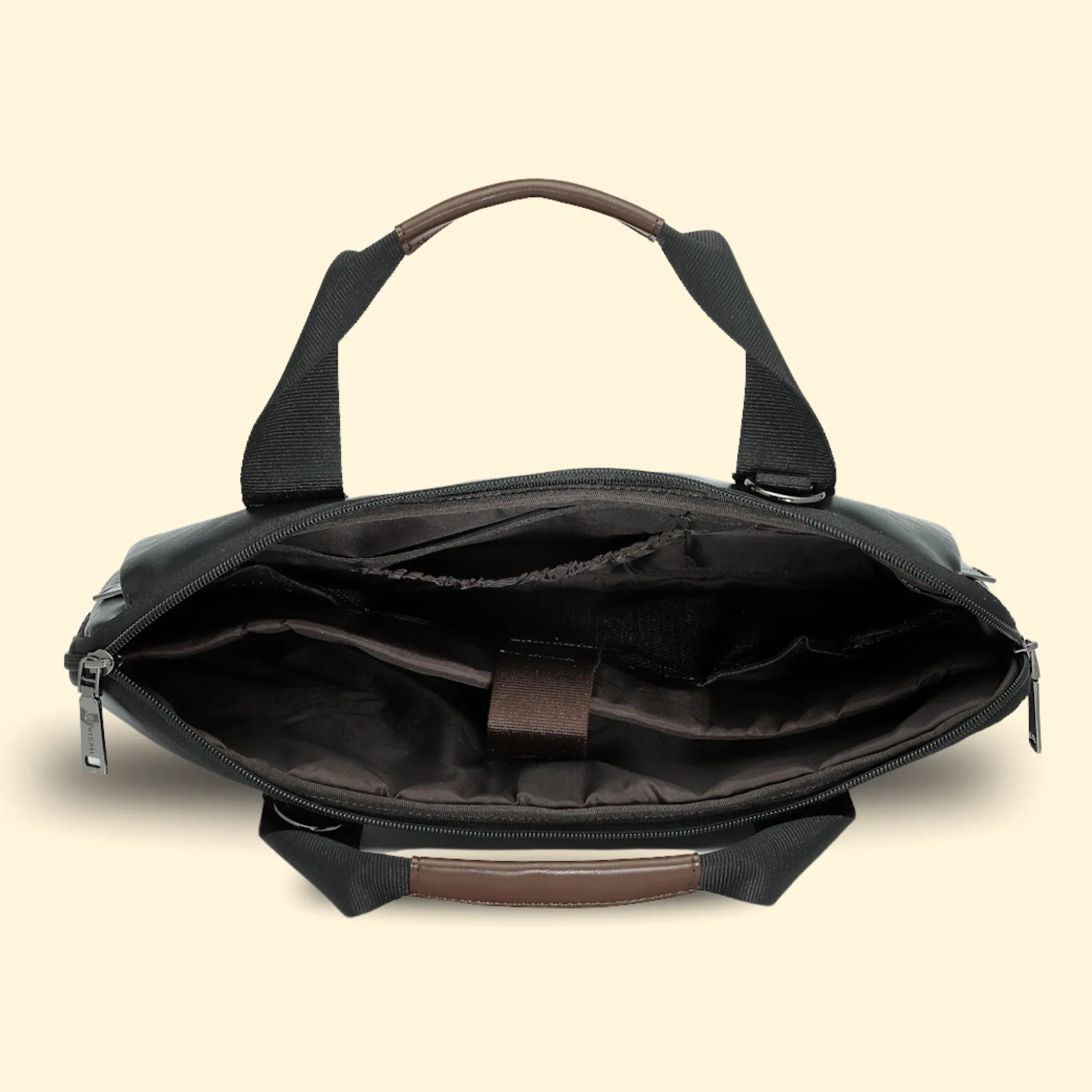 Timeless Unity Laptop Messenger Bag - Black