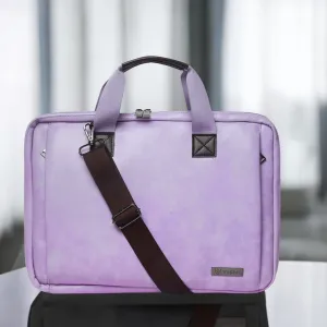 Timeless Unity Laptop Messenger Bag - Lavender