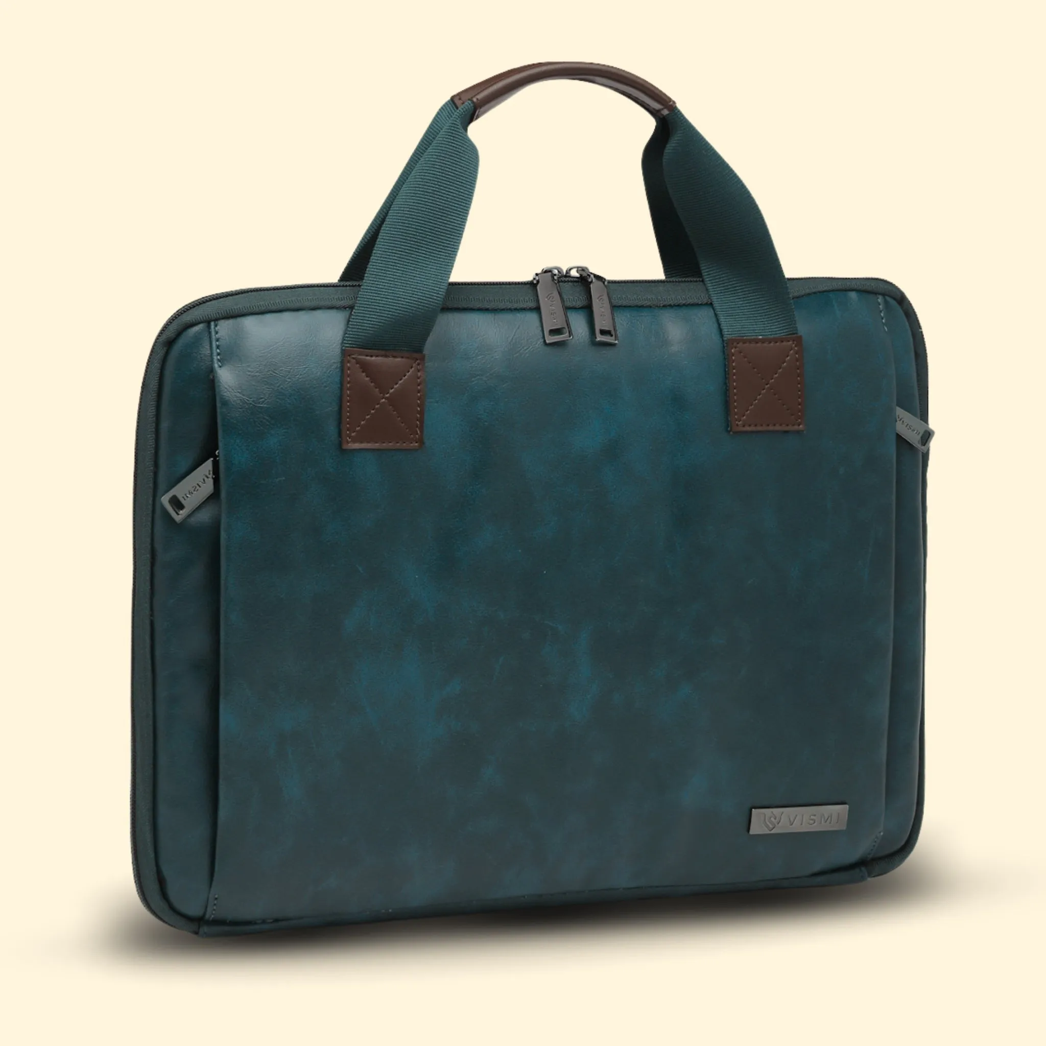Timeless Unity Laptop Messenger Bag - Teal Blue