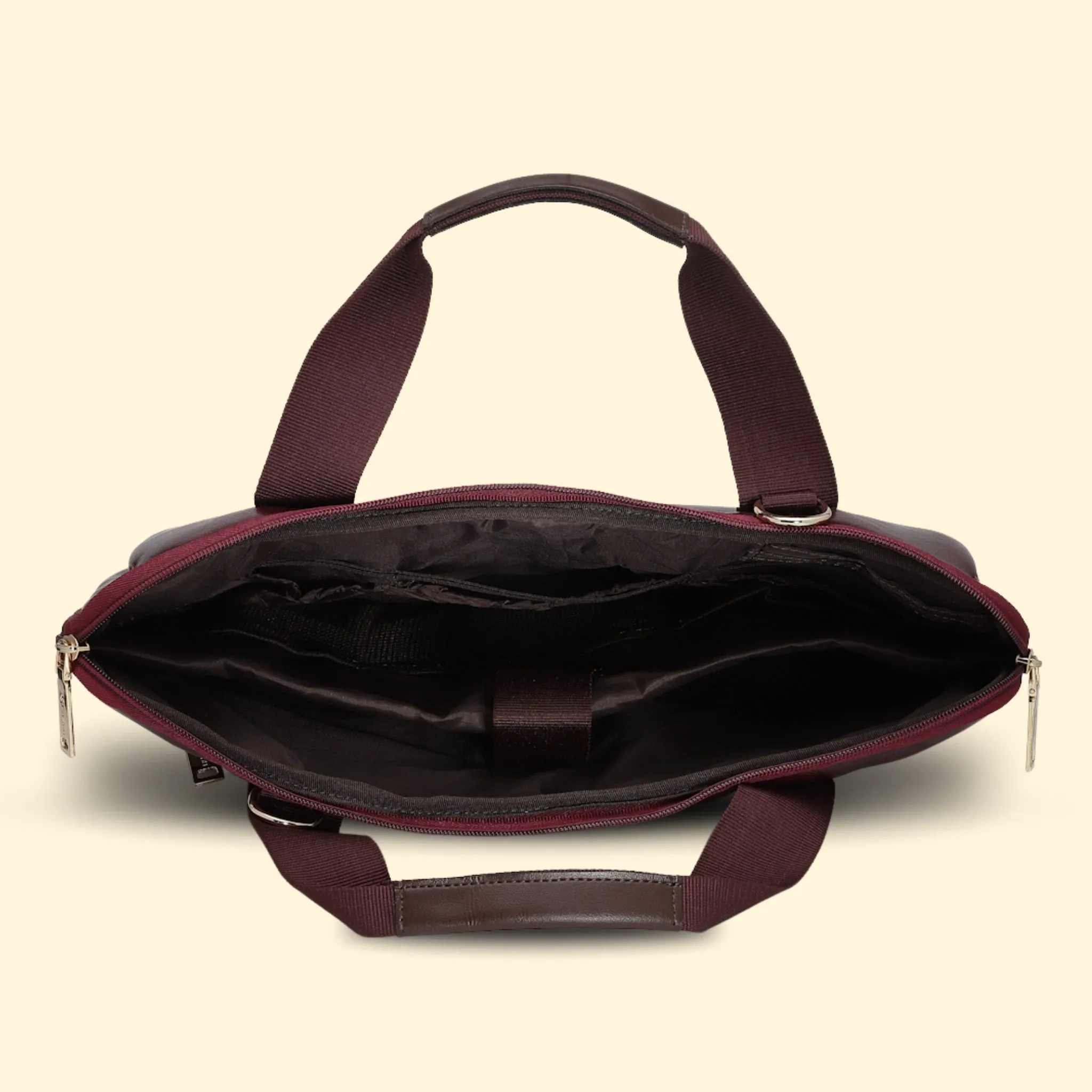 Timeless Unity Laptop Messenger Bag - Wine