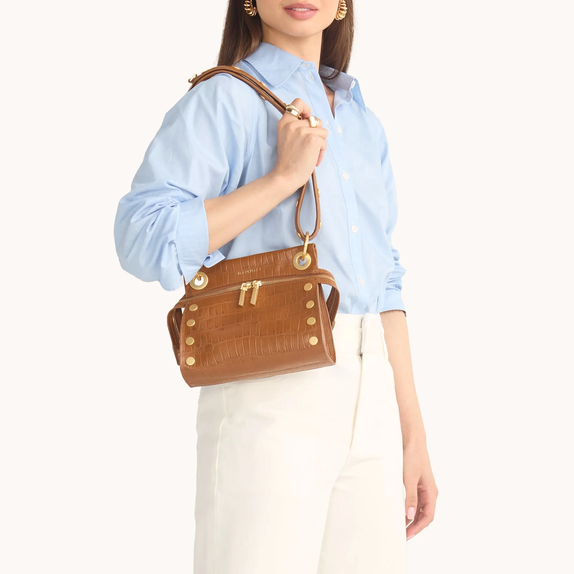 Tony Signature | Canyon Crocco/Brushed Gold | Sml