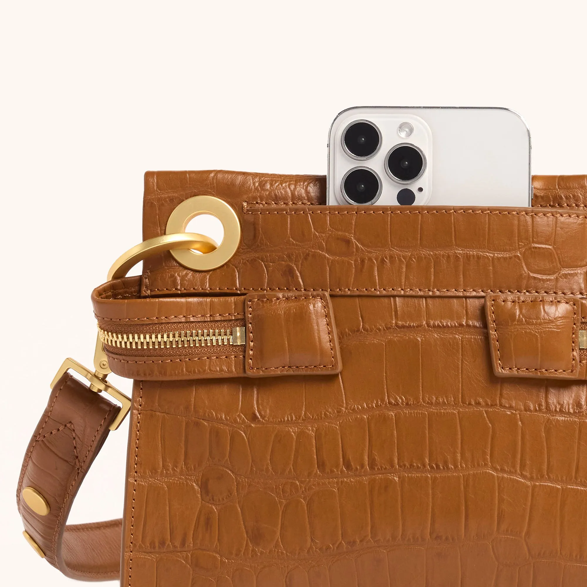 Tony Signature | Canyon Crocco/Brushed Gold | Sml