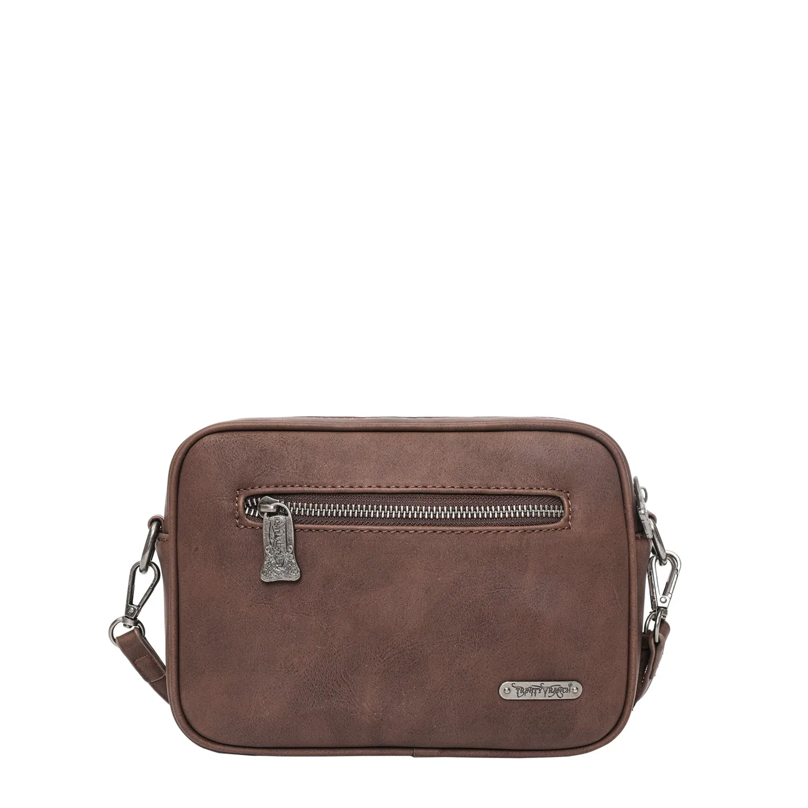 TR133-196 Trinity Ranch Hair On Cowhide Collection Crossbody/Clutch