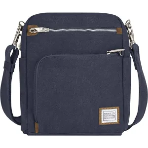 Travelon Anti-Theft Heritage Tour Bag, Indigo, 9 x 11.5 x 3 | Multiple Colors